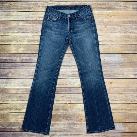 7 FOR ALL MANKIND Boot Cut Jeans - Picture 1 of 8